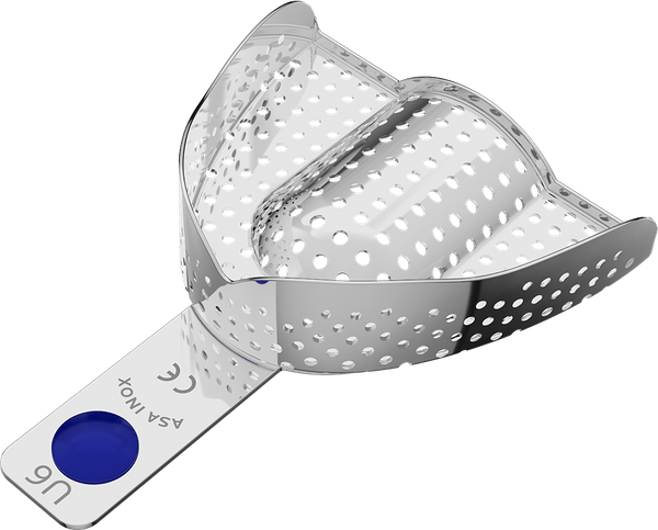 Perforated stainless steel - retention rim - UPPER - XL