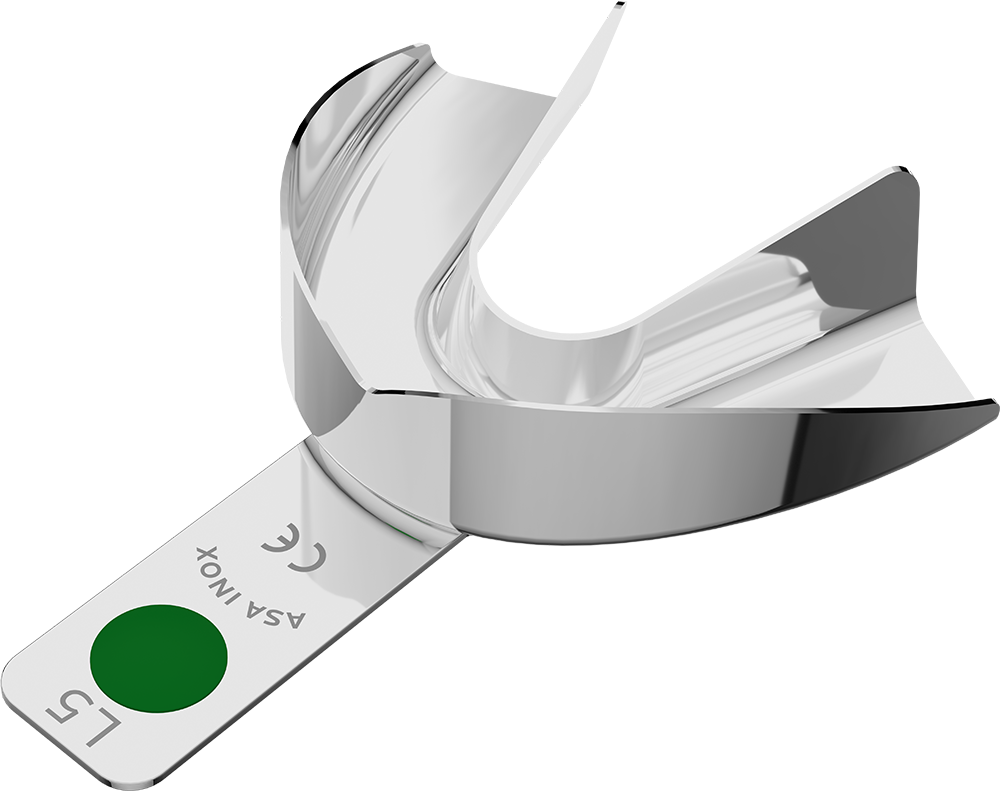 Nicht perforiert, Edelstahl - Retentionsrand - UK - L 2802-L5 – ASA Dental S.p.A. Uninominale