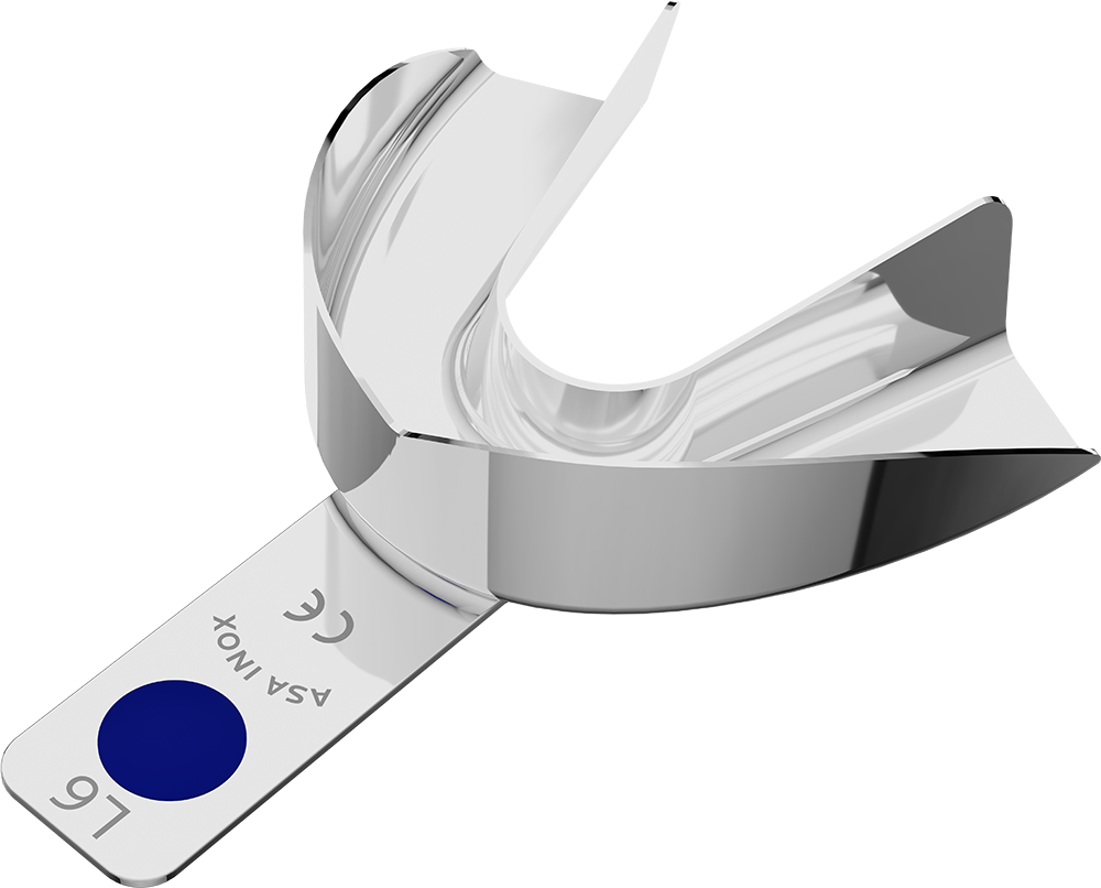 Nicht perforiert, Edelstahl - Retentionsrand - UK - XL 2802-L6 – ASA Dental S.p.A. Uninominale