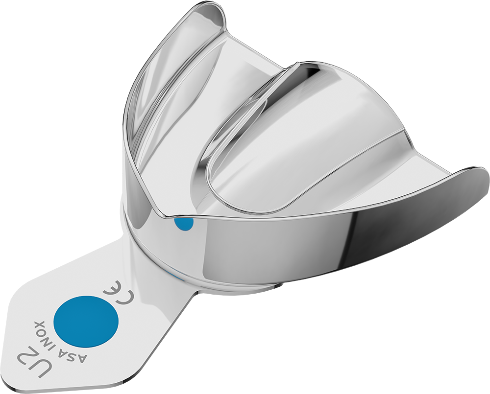 Nicht perforiert, Edelstahl - NEW SUPER - Retentionsrand - OK - L 2803-U2 – ASA Dental S.p.A. Uninominale