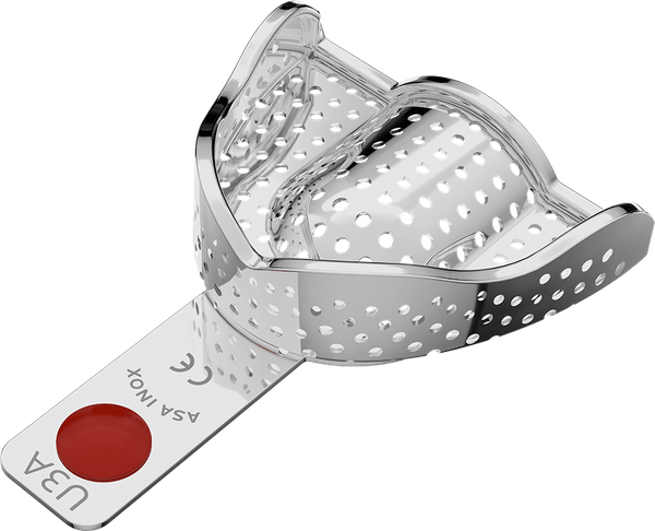 Perforiert, Edelstahl - PERMA-LOCK Anatomic - Retentionsrand - OK - S 2804-U3A