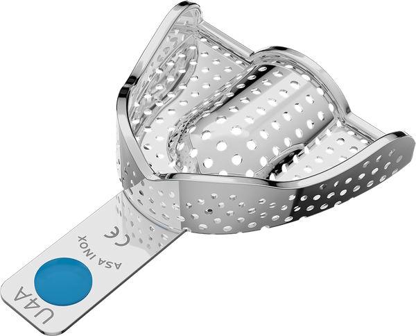 Perforiert, Edelstahl - PERMA-LOCK Anatomic - Retentionsrand - OK - M 2804-U4A
