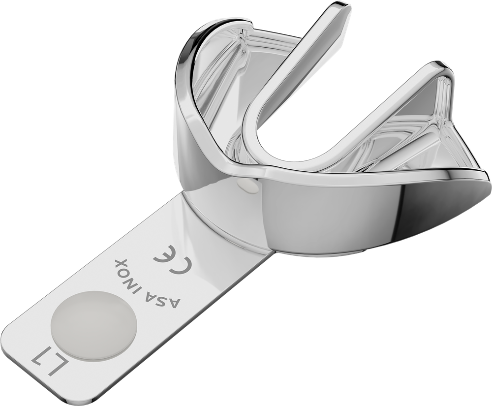 Nicht perforiert, Edelstahl - PERMA-LOCK - Retentionsrand - UK - XXS 2807-L1 – ASA Dental S.p.A. Uninominale