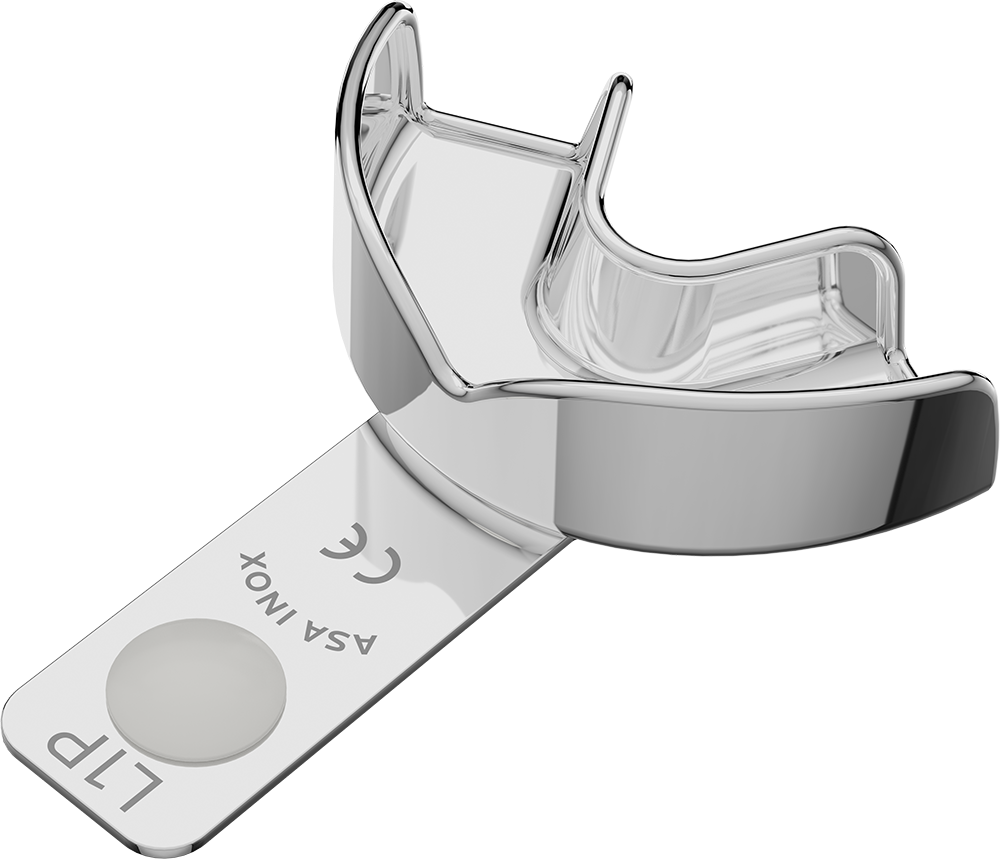 Nicht perforiert, Edelstahl - PERMA-LOCK - Retentionsrand - HALBSEITIG - XXS 2807-L1P – ASA Dental S.p.A. Uninominale