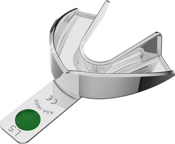Nicht perforiert, Edelstahl - PERMA-LOCK - Retentionsrand - UK - L 2807-L5