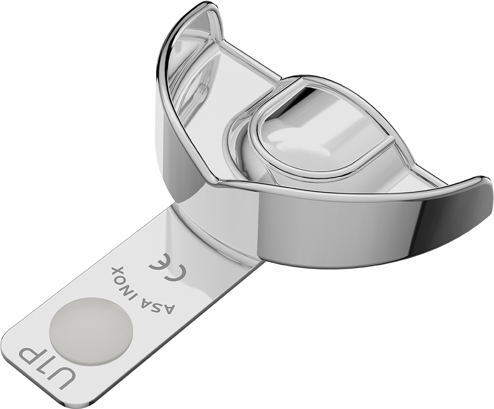 Nicht perforiert, Edelstahl - PERMA-LOCK - Retentionsrand - HALBSEITIG - XXS 2807-U1P – ASA Dental S.p.A. Uninominale