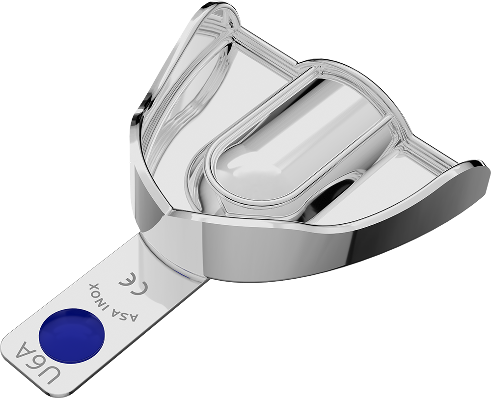 Nicht perforiert, Edelstahl - PERMA-LOCK Anatomic - Retentionsrand - OK - XL 2807-U6A – ASA Dental S.p.A. Uninominale