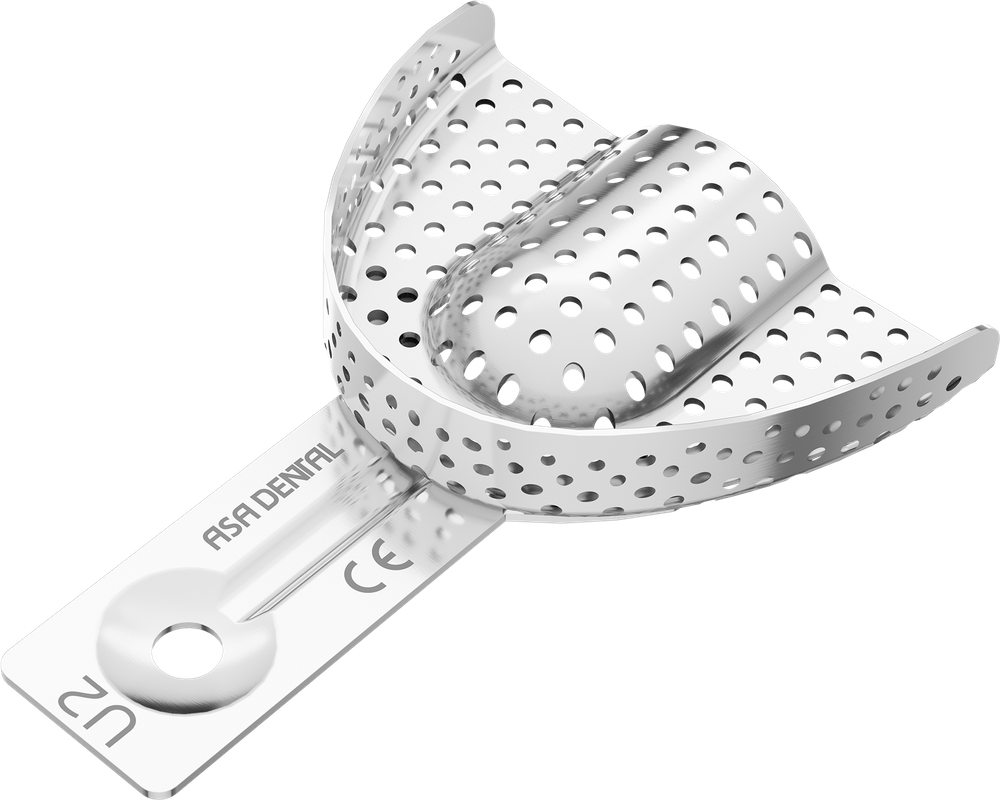 Perforiert aus Aluminium - ORTHOBABY für Kinder - Retentionsrand - OK - M 2816-U2 – ASA Dental S.p.A. Uninominale