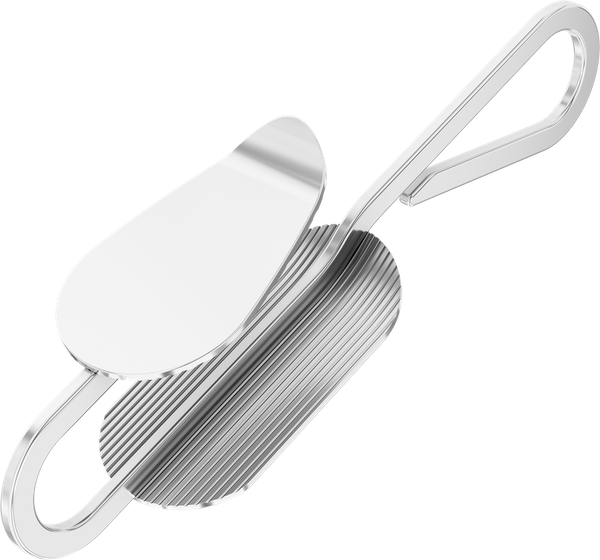 Halbseitig mit Okklusalfläche, Edelstahl 2819-OCP