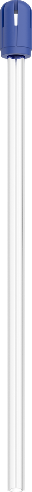 Weiche/ABNEHMBARE KAPPE - weißes Röhrchen, transparente Kappe - 155 mm 2903E-TA155 – ASA Dental S.p.A. Uninominale