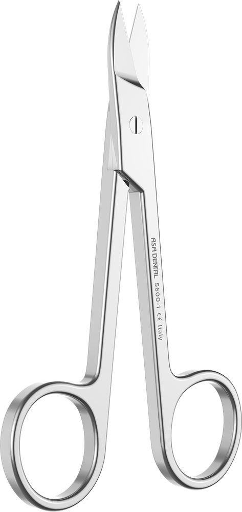 Kronenschere - gerade, einseitig gezahnt - 10,5 cm 5600-1 – ASA Dental S.p.A. Uninominale
