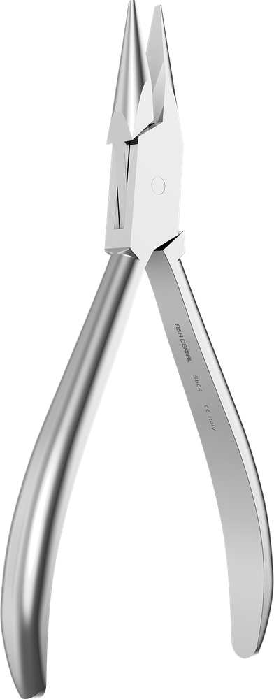 pinza piegafili piatta