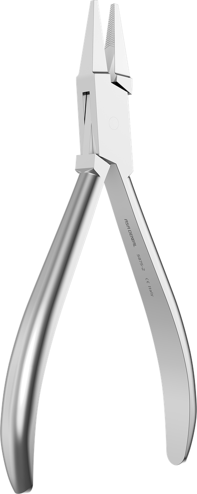 Flache gebogene geriffelte Biegezange 5875-2 – ASA Dental S.p.A. Uninominale