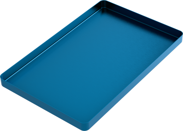 Instrumenten-Tablett - LARGE - Hellblau - 284x183x17 mm AL2720-LC
