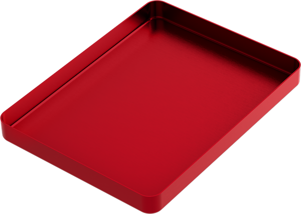 vassoi per strumenti - MEDIUM - Rosso - 142x183x17 mm