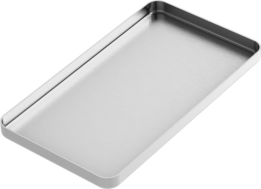 vassoi per strumenti - MINI - Argento - 100x180x11 mm – ASA Dental S.p.A. Uninominale, Sterilization Containers & Trays