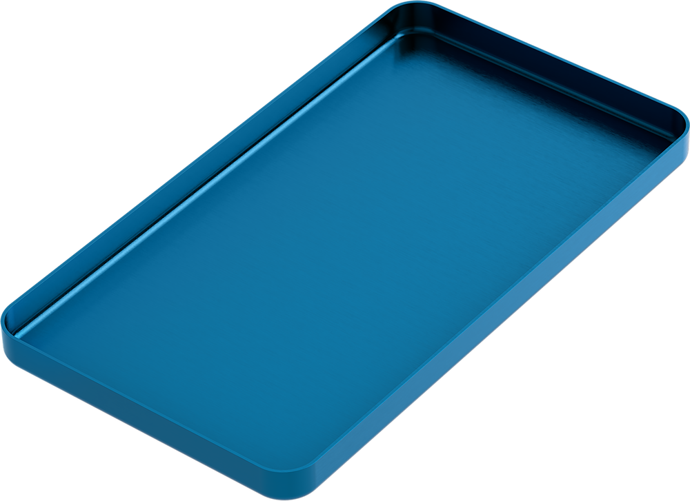vassoi per strumenti - MINI - Azzurro - 100x180x11 mm – ASA Dental S.p.A. Uninominale, Instrument Cassettes & Trays