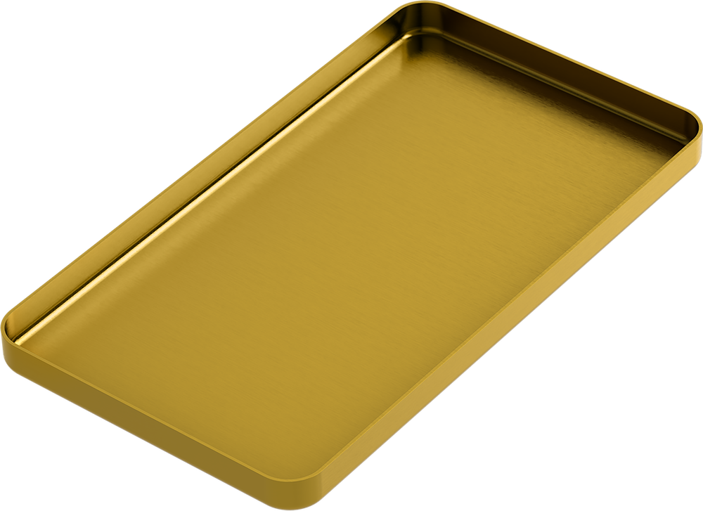 vassoi per strumenti - MIN - Oro - 100x180x11 mm – ASA Dental S.p.A. Uninominale, Sterilization Containers & Trays