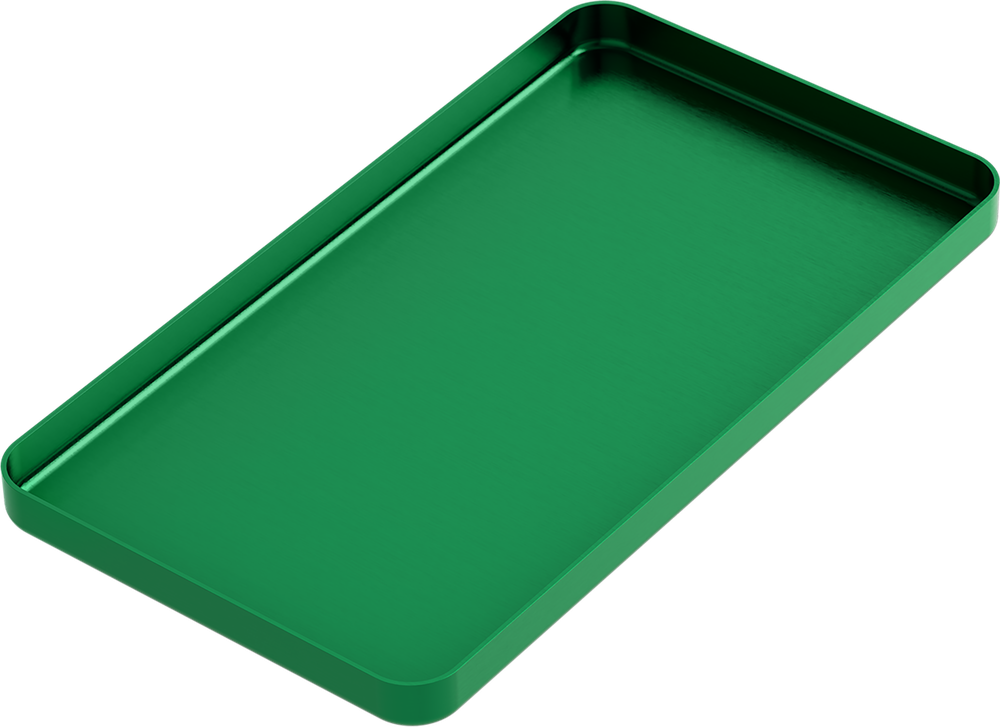 vassoi per strumenti - MINI - Verde - 100x180x11 mm – ASA Dental S.p.A. Uninominale, Instrument Cassettes & Trays