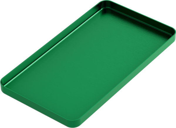 vassoi per strumenti - MINI - Verde - 100x180x11 mm