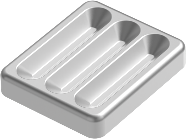 Instrumenten-Tablett - 49x26x10 mm AL2724-3