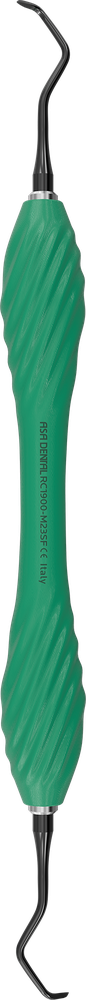 Scaler universale Fig. M23, Sharpen Free - Verde Scuro – ASA Dental S.p.A. Uninominale, Periodontal Instruments