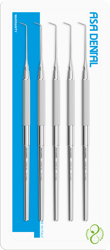 Sonde manico anatomico Set no. 5 Fig. 16 - 16