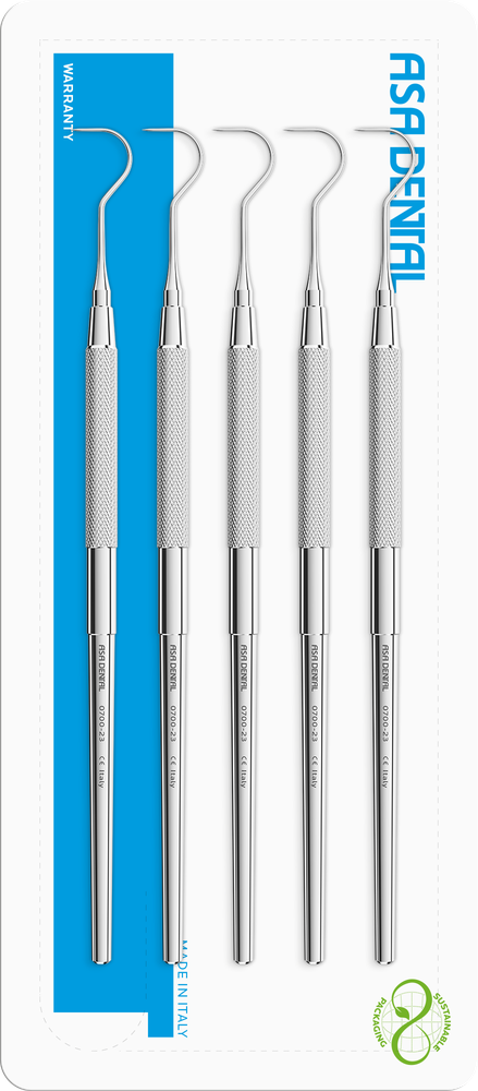 Sonde manico anatomico Set no. 5 Fig. 23 - 23