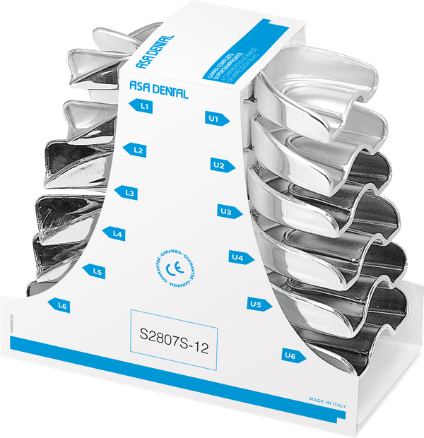 Abformlöffel-Set, 12-teilig - perma-lock - high grip S2807S-12