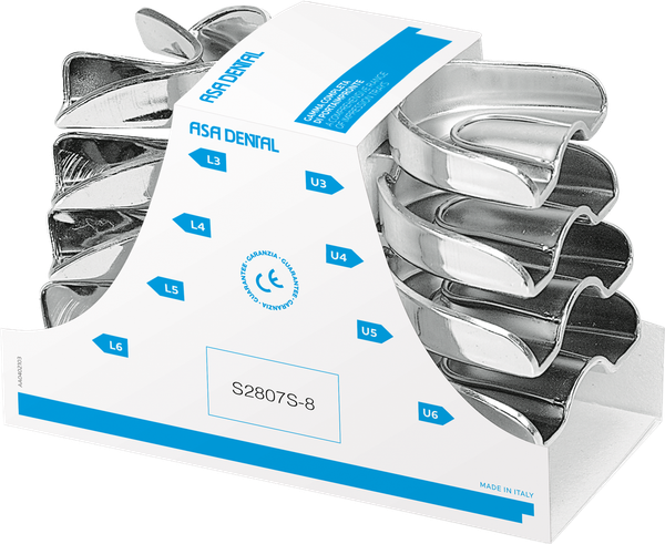 Abformlöffel-Set, 8-teilig - perma-lock - high grip S2807S-8