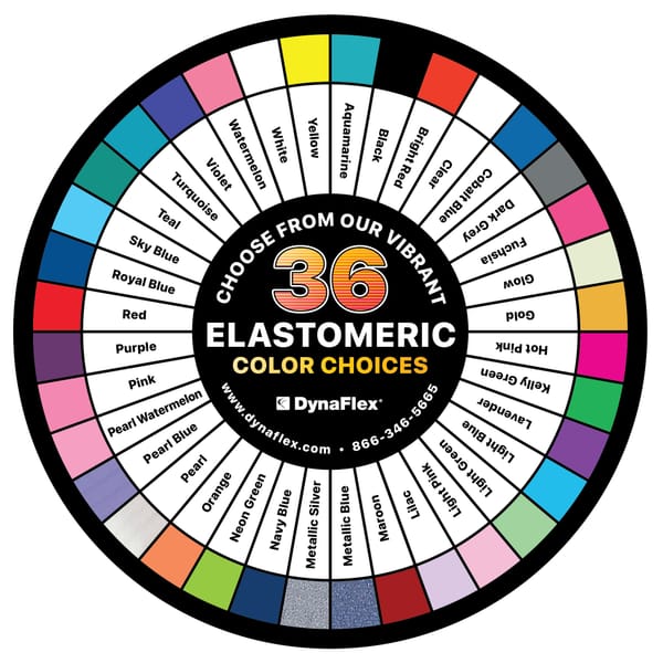 DYNAFLEX ELASTOMERIC COLOR WHEEL