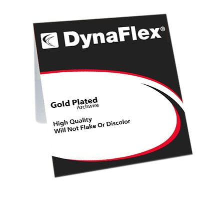 Arc NiTi plaqué or – Dynaflex Orthodontics USA, Wires and Archwires