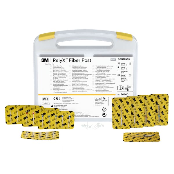 3M™ RelyX™ Fiber Post Glasfaserverstärkter Wurzelstifte Intro Kit 56860