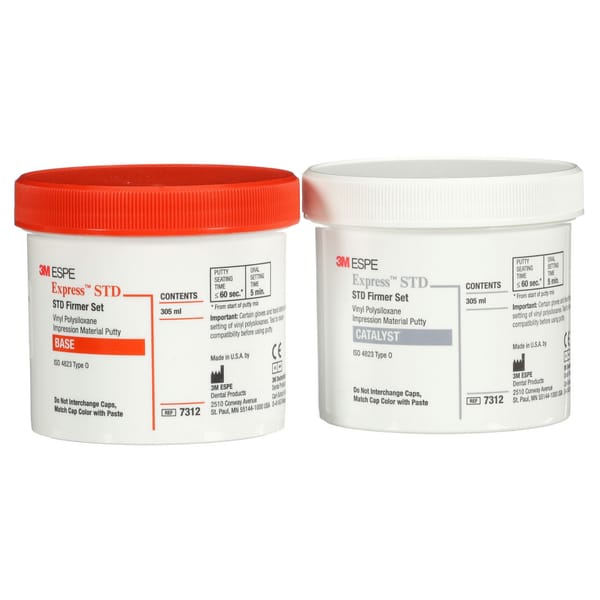 3M™ Express™ STD Vinyl Polysiloxan Abformmaterial Putty Refill-Packung, 7312