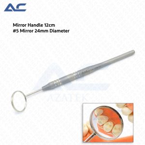 Dental Mirror Handles, Length 12cm