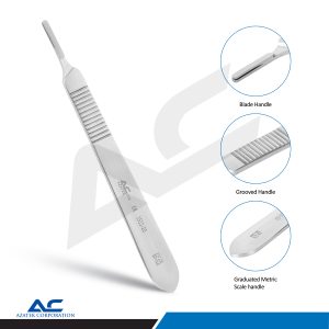 Scalpel Handle, Bard Parker Scalpel Handle, No. 3 – ARCK CARE UK LTD, Scalpels & Blades