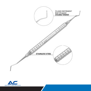 Restorative Filling Instrument – Ball Shaped, Size 1.0/1.5mm – Precision Dental Tool