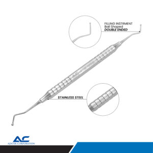 Filling Instrument Ball Shaped, Size 2.0/2.5mm – Precision Dental Tool