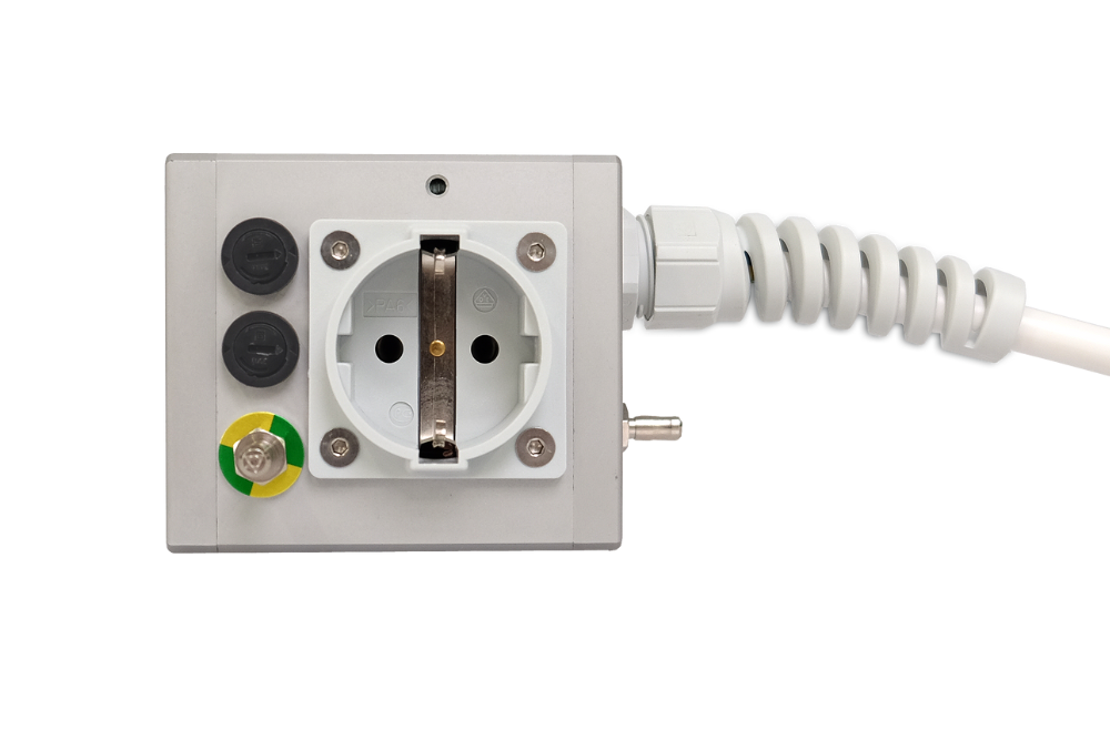 MEDX ZPA Medical Schuko Extension Cord