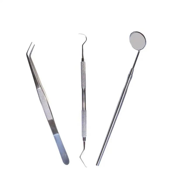 First Examination Kit (Mirror + Explorer + Handle and Mirror) Bad
