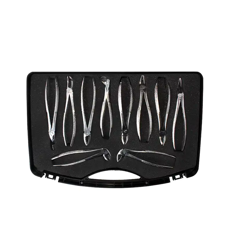 Set of 10 Bader Forceps