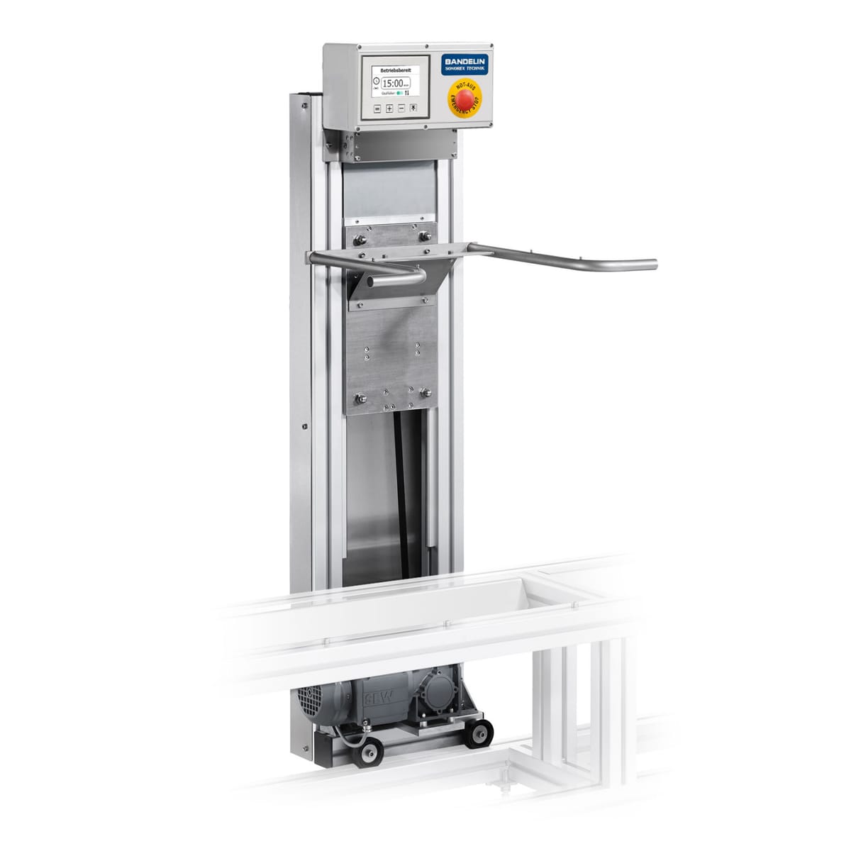 SONOREX TECHNIK MB 75.3 Lifting device with oscillation 8392 – Bandelin electronic GmbH & Co. KG, Ultraschallgeräte