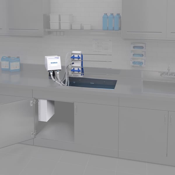 TRISON 4000.2 Xi, L ultrasonic bath, left-hand version 7862