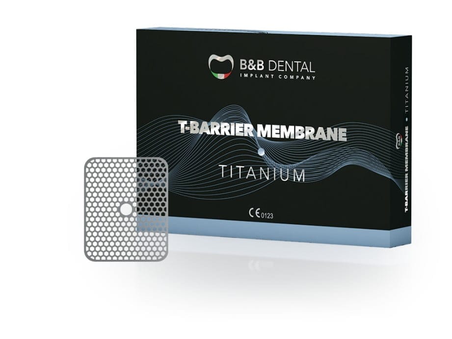 Membranas de implantología T-BARRIER en titanio – B&B Dental SRL, Implantology