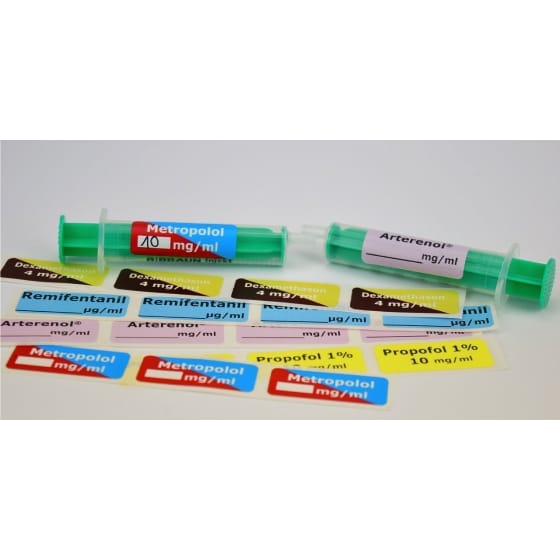 Spritzenetiketten 13 x 35 mm (1.000 Etiketten pro Rolle) » BIEWER medical Midazolam 1mg/ml – Biewer medical Medizinprodukte, Other Disposables