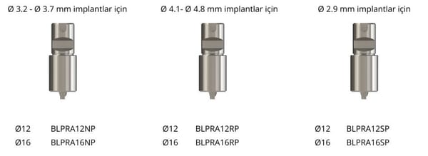 Pre-mill Dayanaklar
