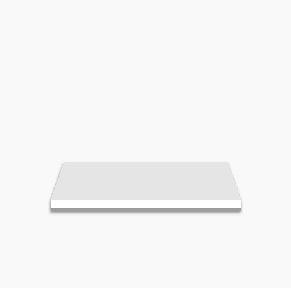 Mixing pad white