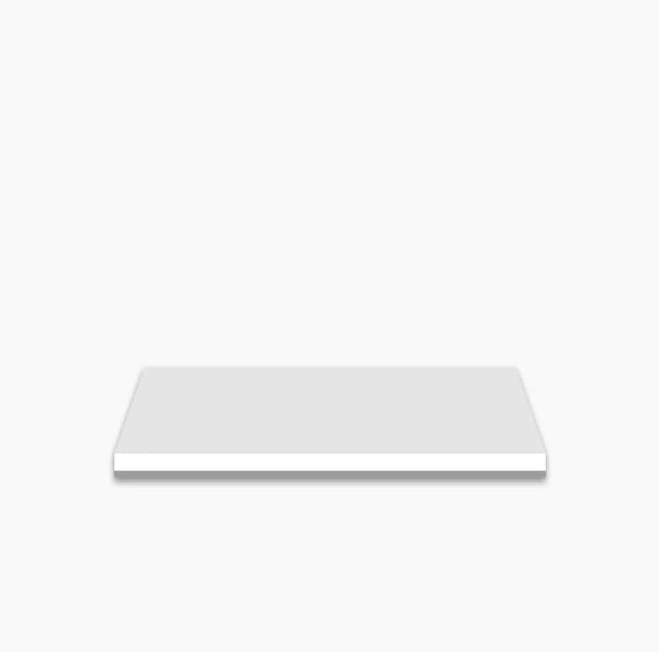 Mixing pad white