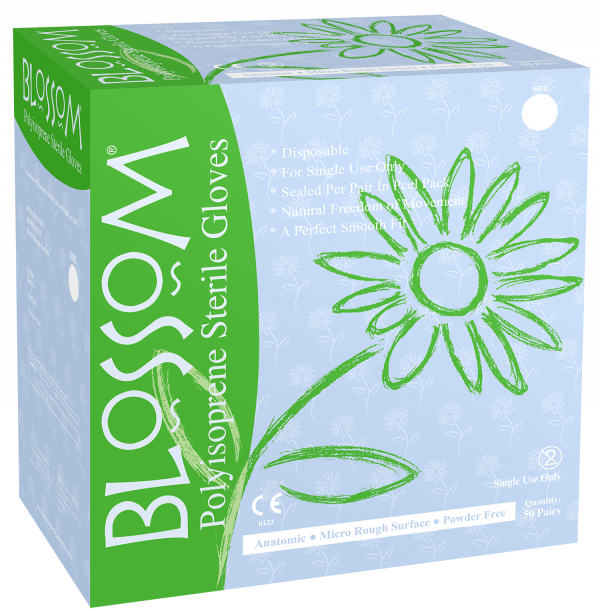 Blossom Polyisoprene Powder Free Textured Sterile Surgical Gloves – Blossom / Mexpo International Inc., Arbeitskleidung - Arbeitsschutz