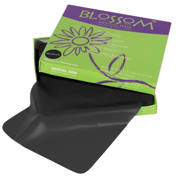 Blossom Black Rubber Dental Dam